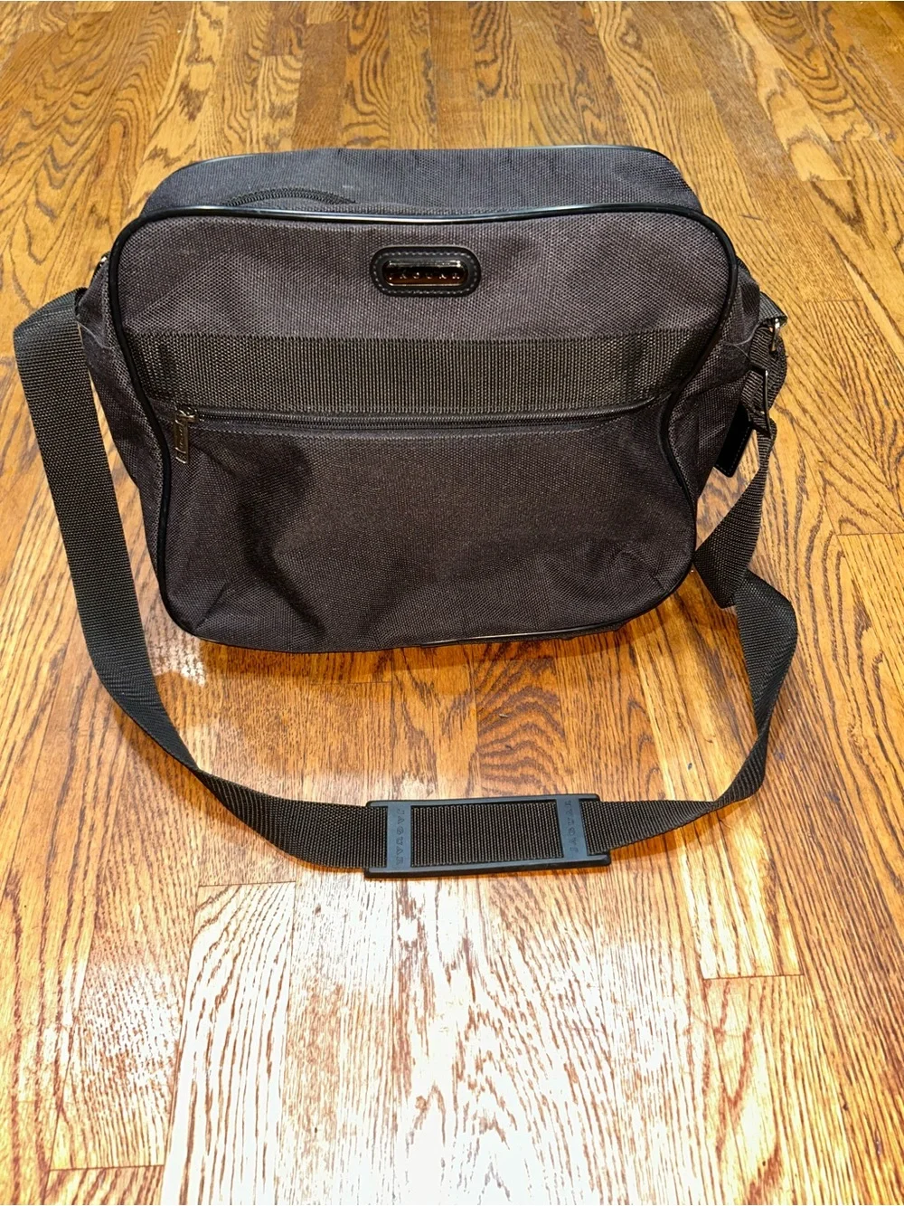 Jaguar Black Travel Tote - Men's Carry-On Shoulder Bag